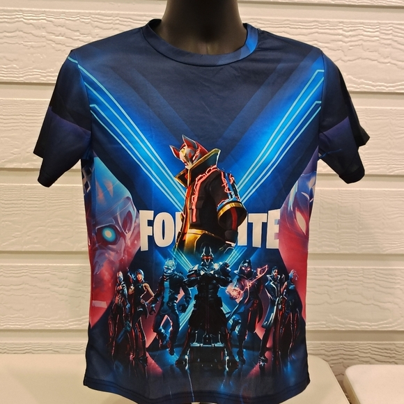 Fortnite Themed T-shirt Youth LG 3D Dye Sublimation - Picture 1 of 5
